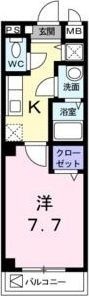 神戸市灘区篠原中町3丁目の間取図