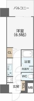 神戸市灘区水道筋3丁目の間取図