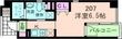 神戸市東灘区御影本町6丁目の間取図