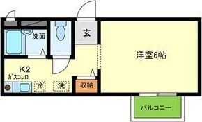 拡大写真:神戸市東灘区魚崎北町1丁目 1階101の間取り