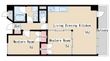 HKマンションの間取図