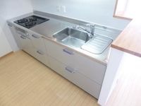 3口ガスシステムキッチン