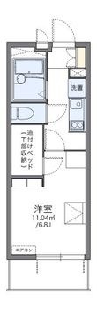 写真：レオパレス新栄2階の間取図