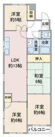 エクセル竹越の間取図
