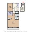 写真：プレシャス西伏屋2階の間取図