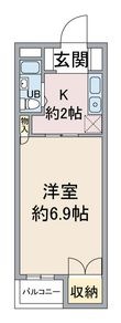 シャトー星ヶ丘の間取図