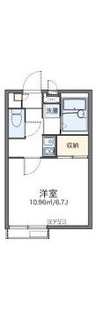 レオパレス長池の間取図