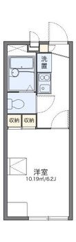 レオパレス茶屋ヶ坂の間取図