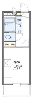 写真:レオパレス藤久ハイツ 2階202の間取図