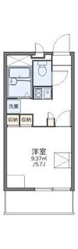 写真：レオパレス南荒子3階の間取図