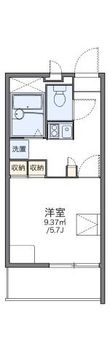 写真：レオパレス南荒子1階の間取図
