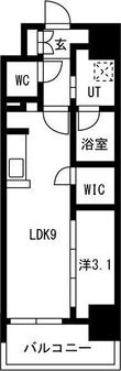 メイクスアート名駅WESTの間取図