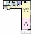 シャンテハウス中根Ⅲの間取図