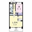 グラシオッソKの間取図