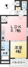 リブラの間取図