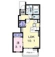 ノーブル港西 Ⅰの間取図