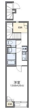 レオネクストいなほの間取図