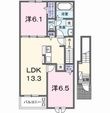 サンヒルズ青山の間取図