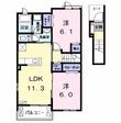 ノーブル港西 Ⅱの間取図