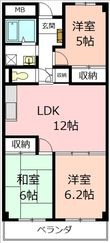 マリオン大曽根の間取図