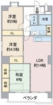 レジデンス栄光の間取図