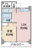 山の手荘の間取図