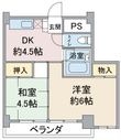 山の手荘の間取図