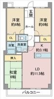グランハートの間取図