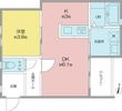 VILLA桜山の間取図
