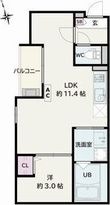 Jack urasatoⅣの間取図