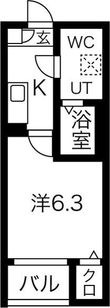 メイクスR矢田Ⅰの間取図