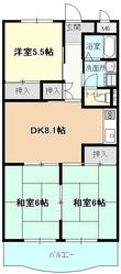 グランドハイツカトレアの間取図