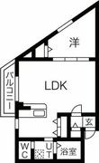 DEVELD栄生 WESTの間取図