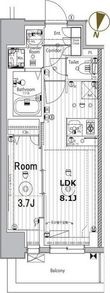 メイクスデザイン名駅南の間取図