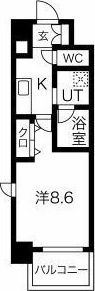 PURE RESIDENCE 名駅南の間取図