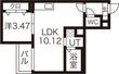 Jack inomoriⅠの間取図