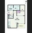 Jack higashimatabeⅠの間取図