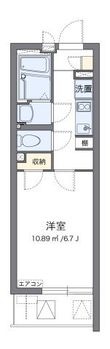 クレイノ四季の間取図