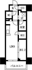 メイクスアート名駅WESTの間取図