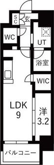 メイクスアート名駅WESTの間取図