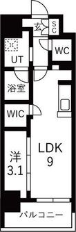 メイクスアート名駅WESTの間取図