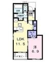 ジュネス・クレアの間取図