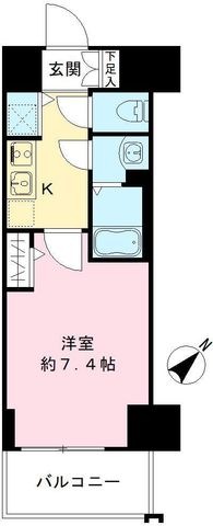 拡大写真:エスリード新栄グランラグジェ 10階1017の間取り
