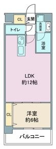 パルテンツア２の間取図