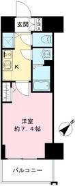 写真:エスリード新栄グランラグジェ 7階713号の間取図