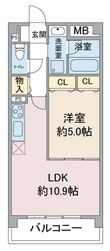 プランドール高社の間取図