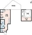 Blanc Rouge(ブランルージュ)の間取図