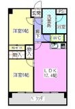 レージュソレーユの間取図