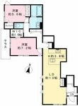 テラス312 102号室の間取図