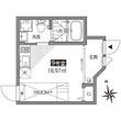 グランエッグス上野毛の間取図